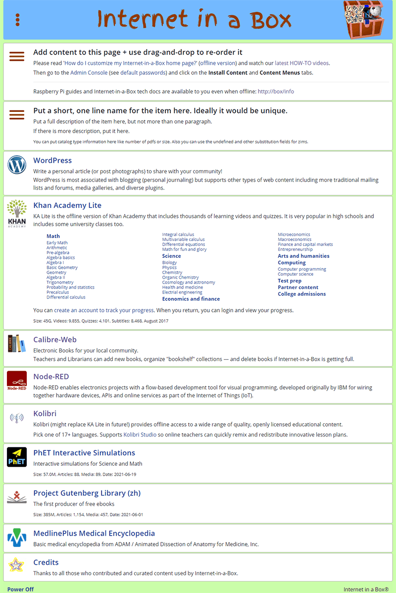 IIAB Homepage IIAB Homepage